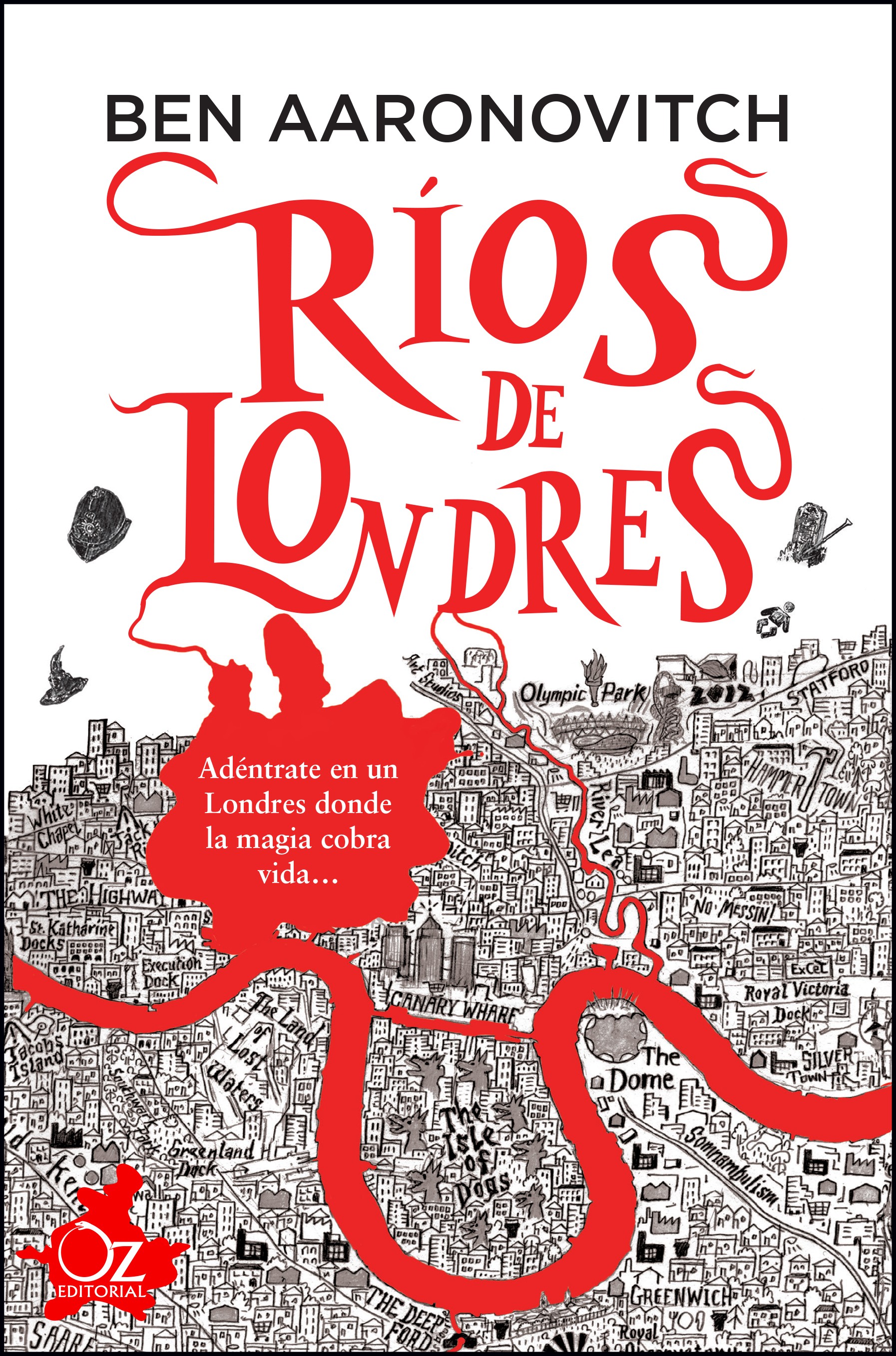 Resultado de imagen de rios de londres Ben Aaronovitch